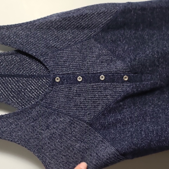 SATURDAY SUNDAY BY ANTHROPOLOGIE Blue Racer Back Tank Top Size Medium - Picture 5 of 14